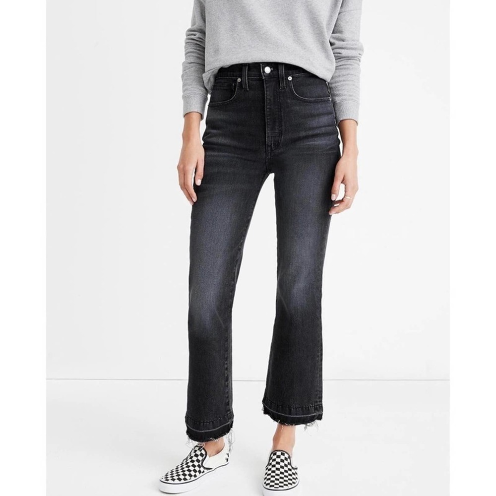 Madewell Rivet and Thread Cali Denim Boot Jeans Kagin Wash